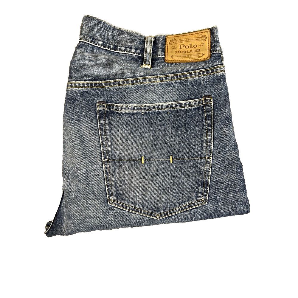 Polo Ralph Lauren Jeans Mens‎ 40Tx36 Blue RN41381 Straight Denim